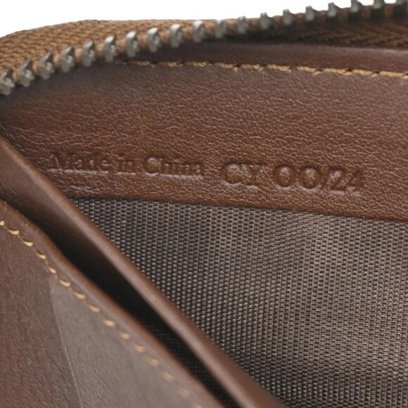 CELINE Macadam Pattern Shoulder Wallet Multi Case Denim Leather Blue 36KB164 - Picture 16 of 16